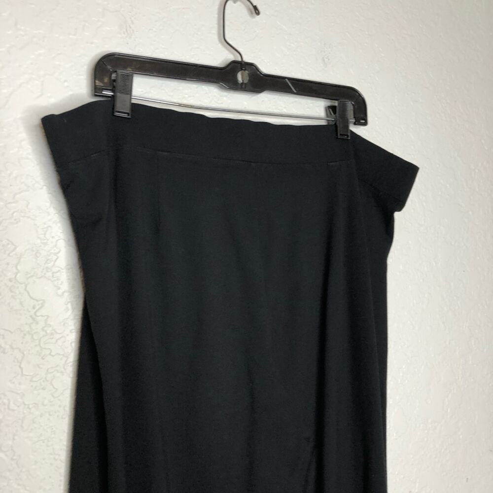 Eileen Fisher black pull on knit pants size Extra Large XL - Picture 10 of 13